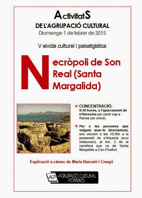 V eixida cultural i paisatgística a la Necròpoli de Son Real (Santa Margalida)