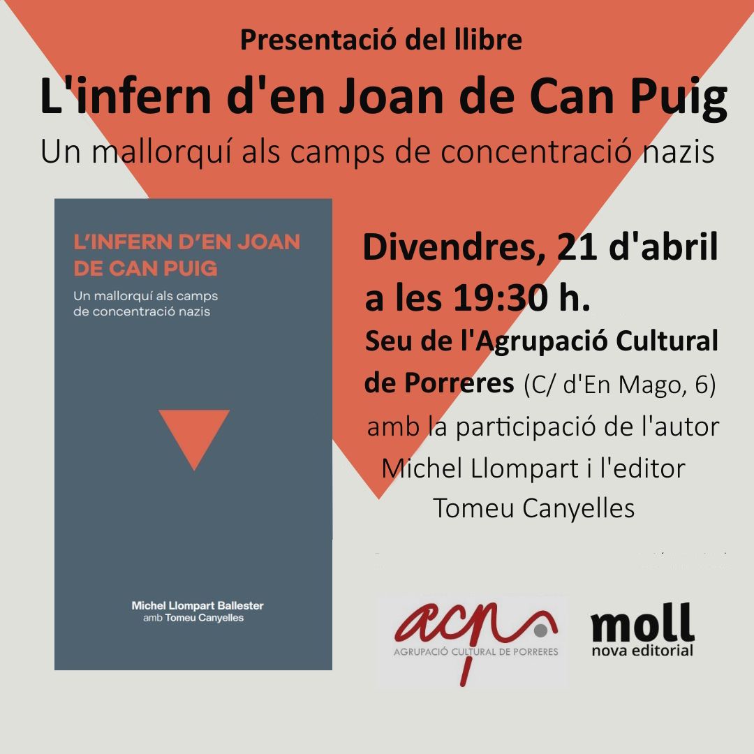 Presentació del llibre: "L'infern d'en Joan de Can Puig"