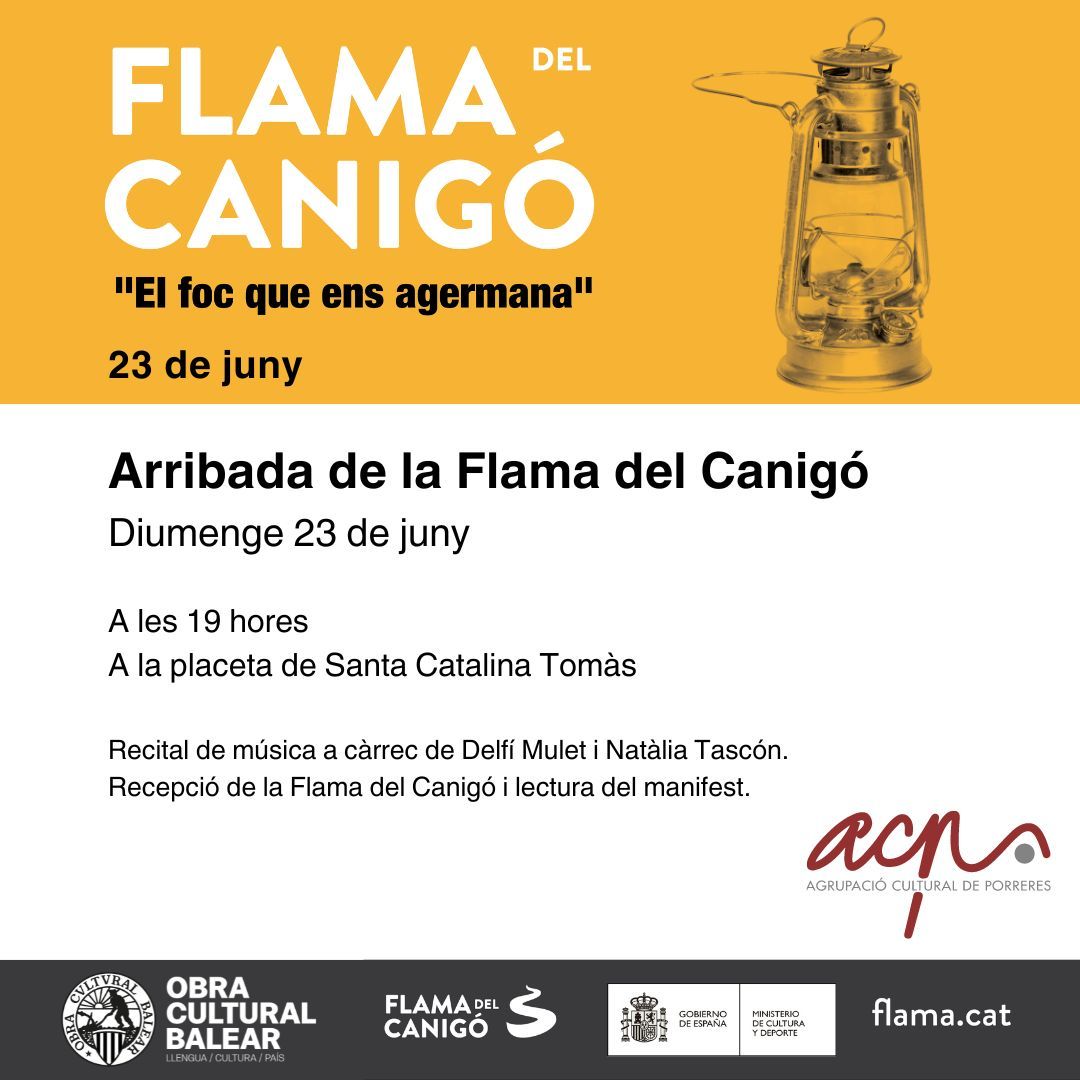 La festa de la FLAMA DE LA LLENGUA!