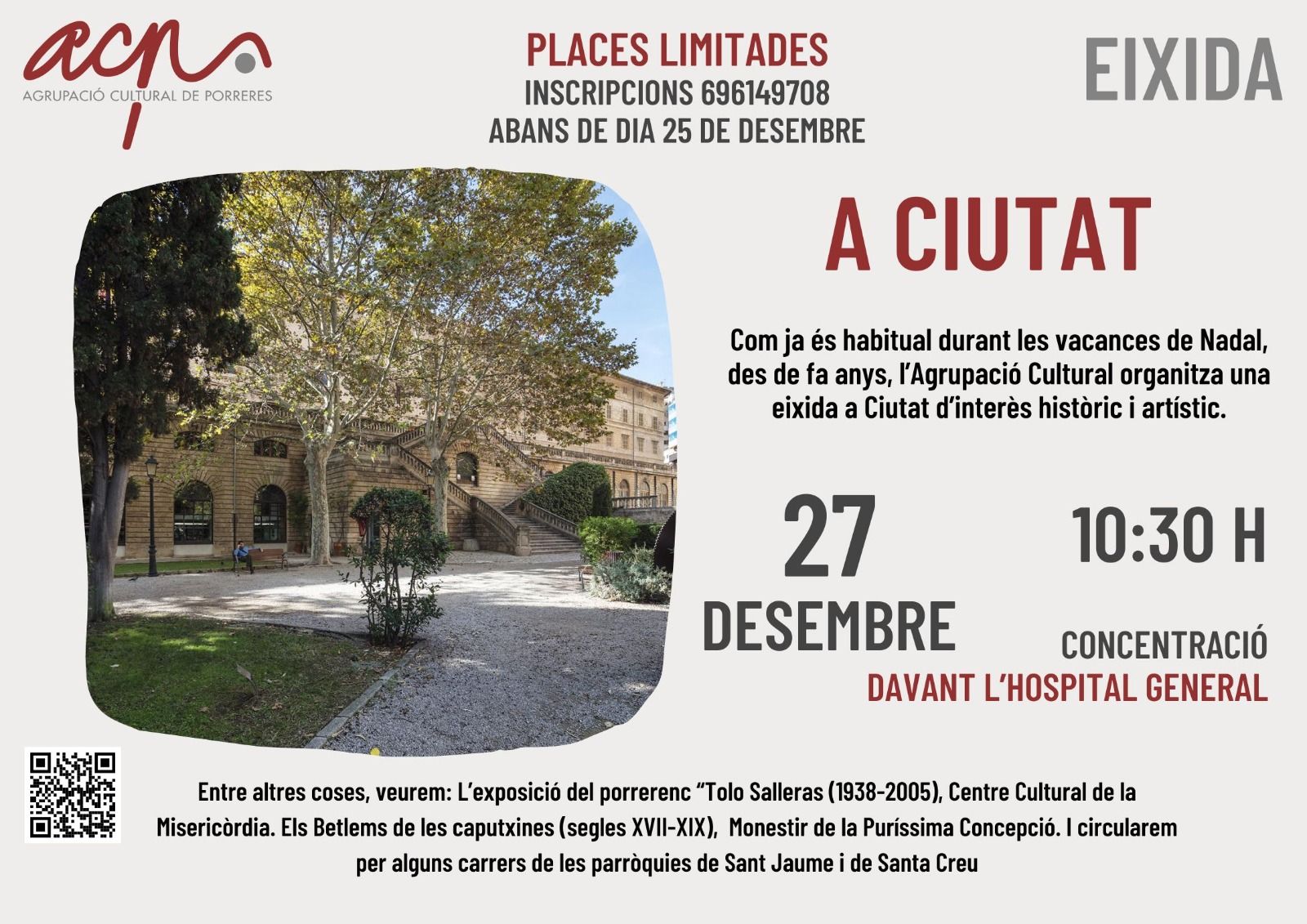 Eixida cultural a Ciutat