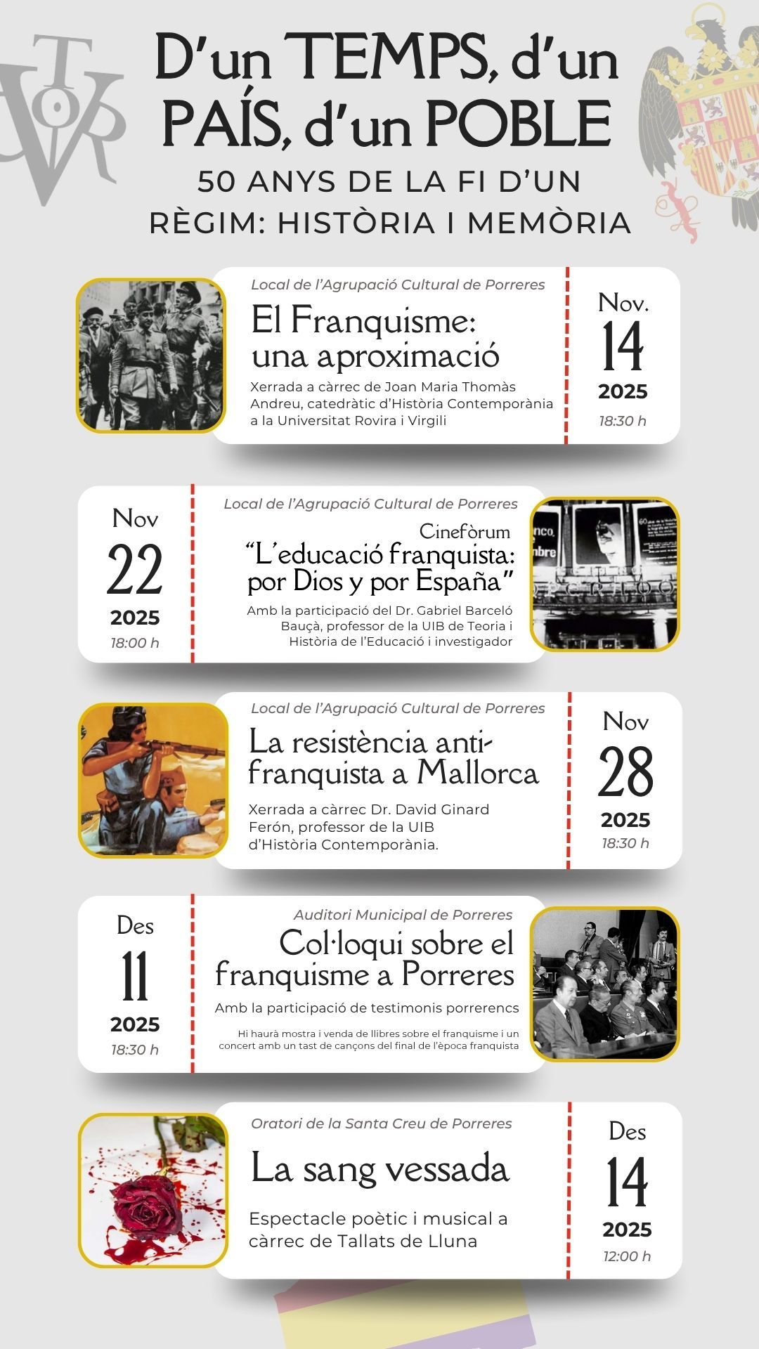 D’un TEMPS, d’un PAÍS, d’un POBLE