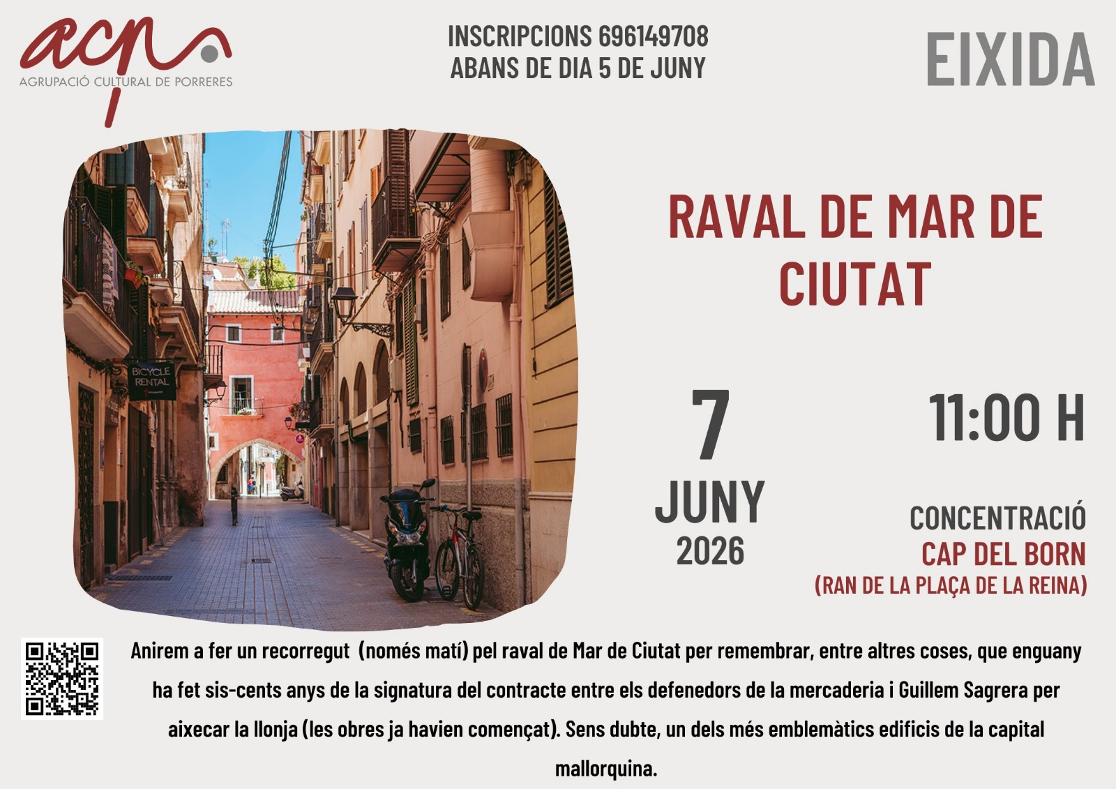 Recorregut pel raval de Mar de Ciutat