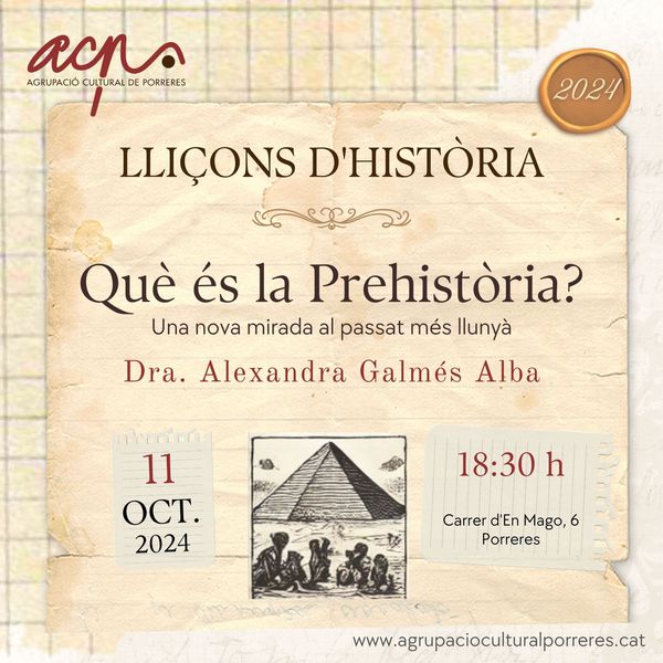 Què és la Prehistòria? Una nova mirada al passat més llunyà